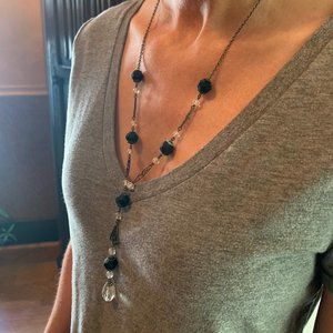 Sterling Silver Beaded Bohemian Necklace